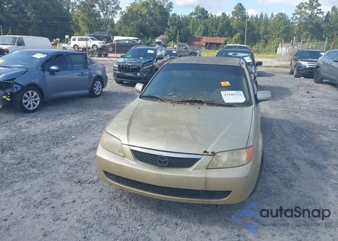 2002 Mazda Protege Dx/Es/Lx из США, поврежденный, VIN JM1BJ225320553724